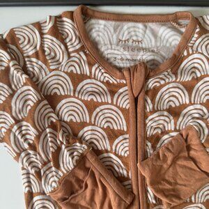 Little Sleepies Rusted Rainbows 3-6m